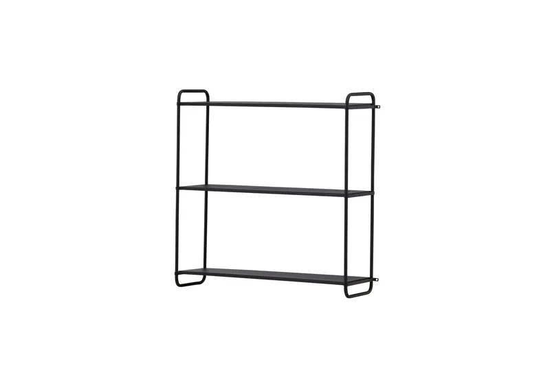 Lyon Tallrikshylla 62x18 cm - Svart — Venture Home
