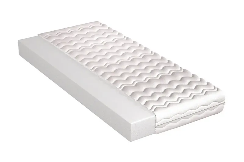 Manetto Madrass 120x200 Skum 15 cm - Vit — Bedly