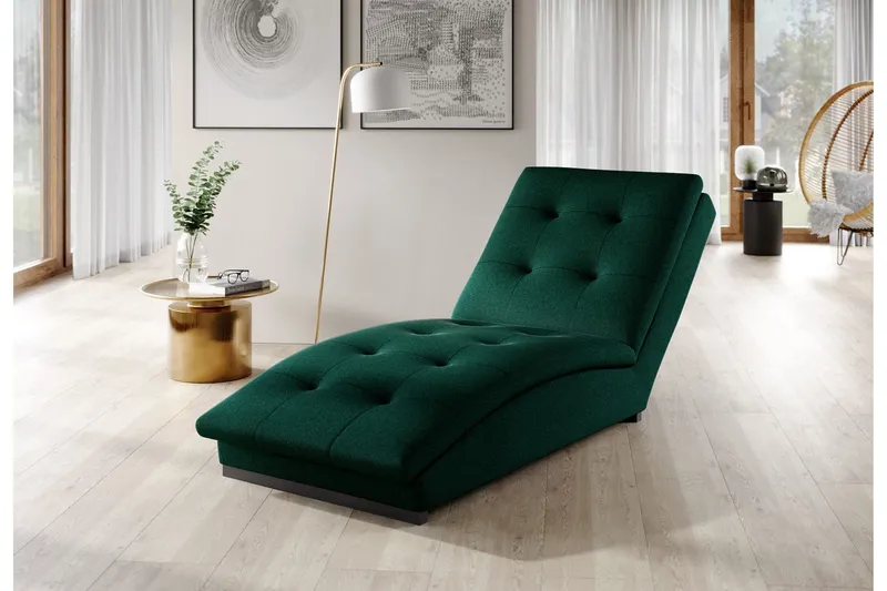 Manwi Schäslongfåtölj - Grön (Art.nr 1767041) — Grön