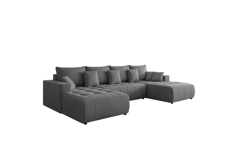 Mardon Bäddsoffa Dubbeldivan 4-sits - Grå (Art.nr 3116203) — Grå