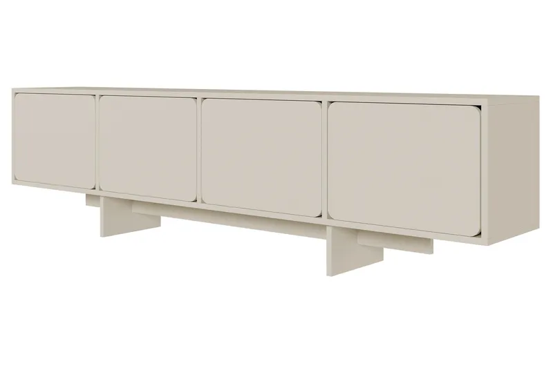 Marinport Tv-bänk 200 cm - Beige — Beige