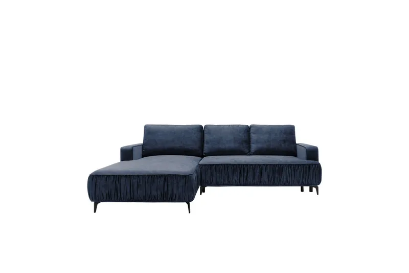 Marisana Bäddsoffa m. Divan 3-sits - Blå (Art.nr 3100382) — Blå