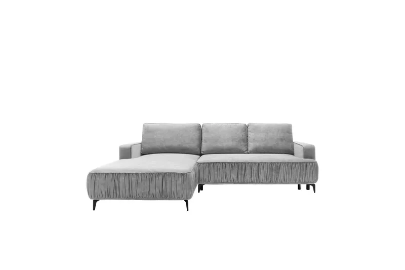Marisana Bäddsoffa m. Divan 3-sits - Grå (Art.nr 3100383) — Grå