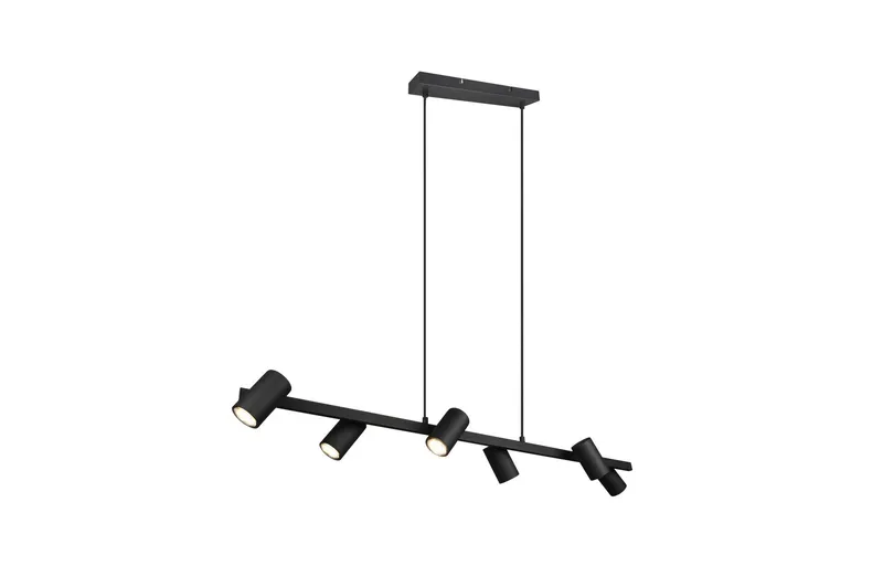Marley Taklampa 115cm 6L 6xGU10 mattsvart - Matt svart — Trio Lighting