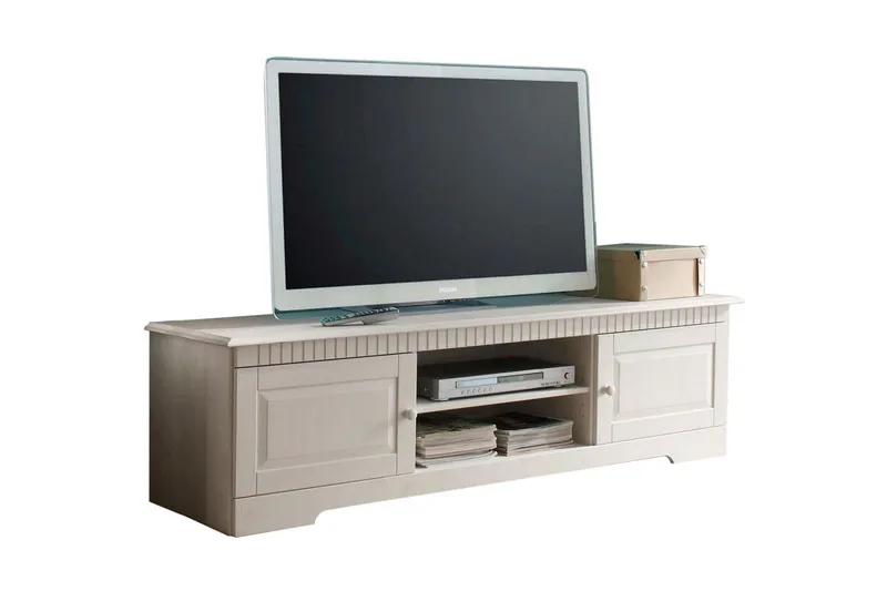 Marlies TV-bänk 160x45 cm - Vit — Loft24