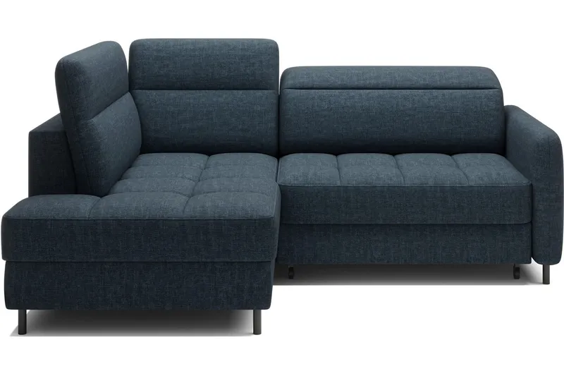 Masuo Bäddsoffa med Schäslong 3-sits - Mörkblå (Art.nr 3072853) — Mörkblå