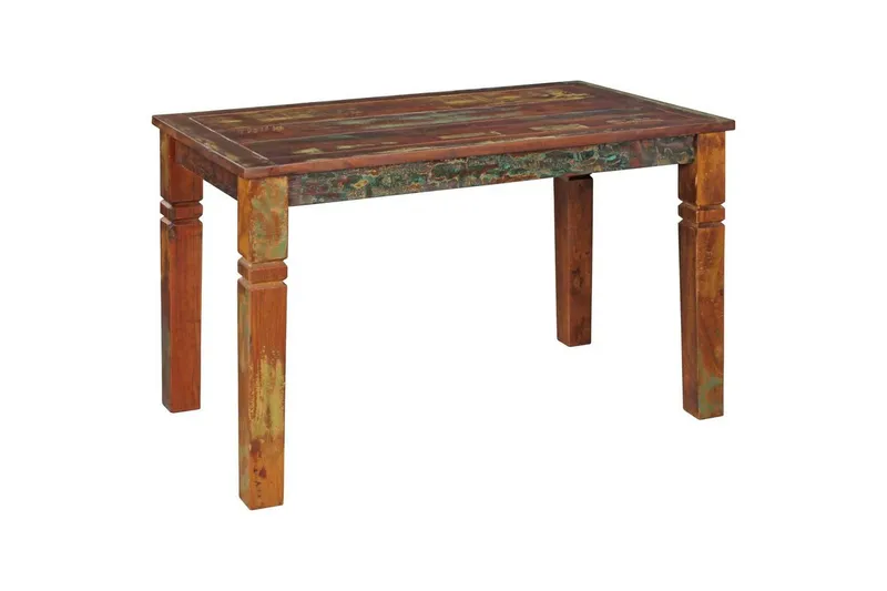 Matbord Wohnling Massivt trä lantstil Återvunnet Mangoträ, 120x70 cm - Återvunnet Mangoträ, 120x70 cm — Wohnling