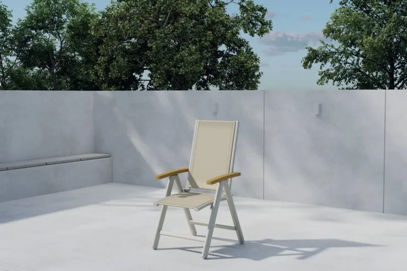 Matstol Panama Utomhus - Beige — Venture Home