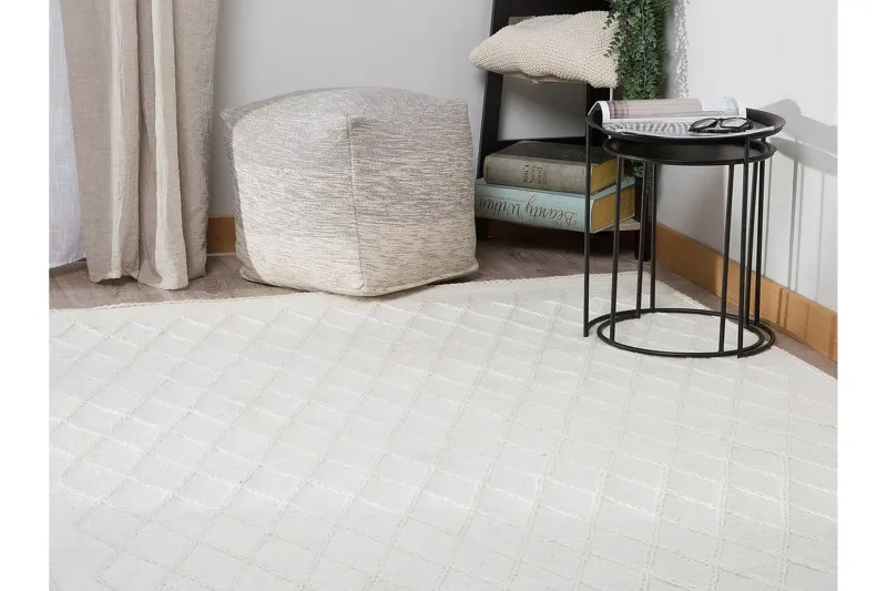 Matta Erzin 140x200 cm - Vit — Vit