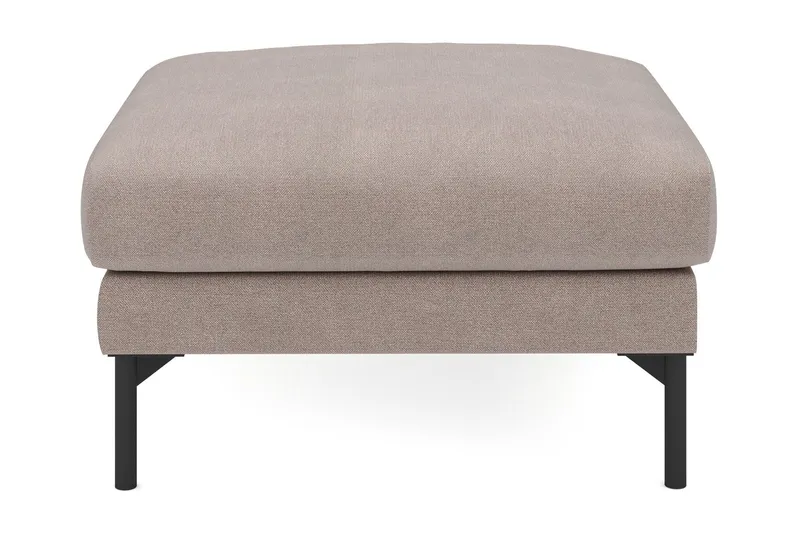 Menard Tyg Fotpall 87 cm Bred - Brun (Art.nr 3098274) — Brun