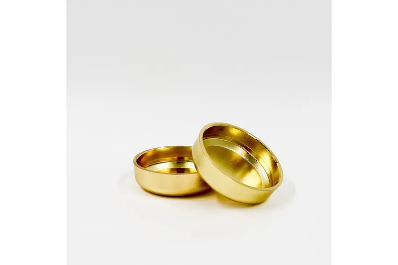 Metallkopp till Soffben Mässing - Mässing — Scandinavian Choice