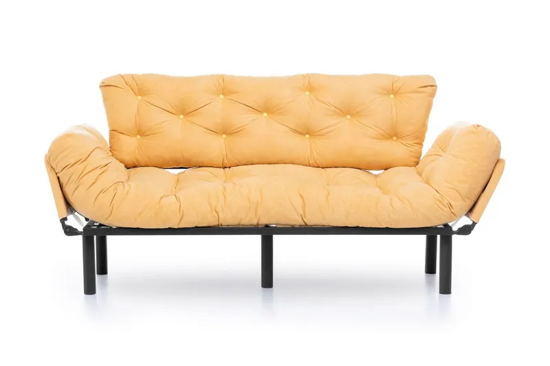 Mezonzo 3-sits Bäddsoffa - Gul — Gul