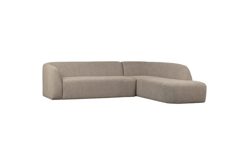 Mooli Soffa med Schäslong 3-sits - Naturmelange (Art.nr 3051119) — Naturmelange