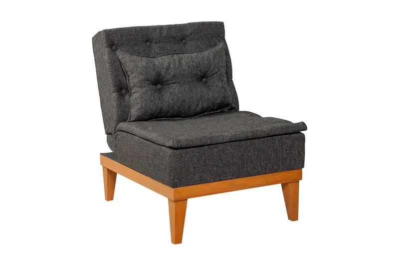 Mozzetti Fåtölj med Armstöd - Grå (Art.nr 711589) — Grå