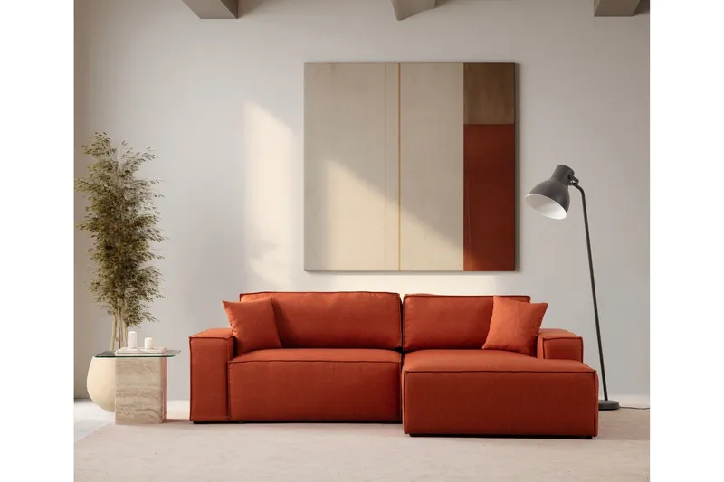 Munehiro Hörnbäddsoffa - Orange (Art.nr 3050092) — Orange