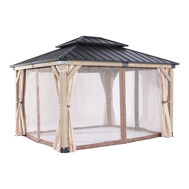 Myggnät för paviljong Cedar 3,36x3,9 m