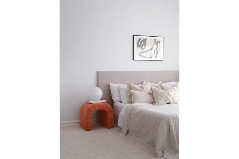 Nagar Sittpuff 51 cm - Korall — Andrarum