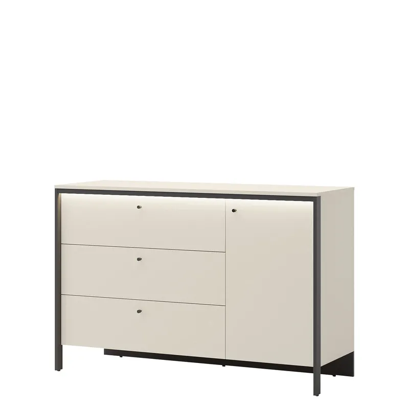 Navron Byrå 136 cm - Beige — Beige
