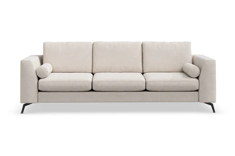 Ocean Lyx 3-sits Tygsoffa - Beige (Art.nr 880284) — Scandinavian Choice