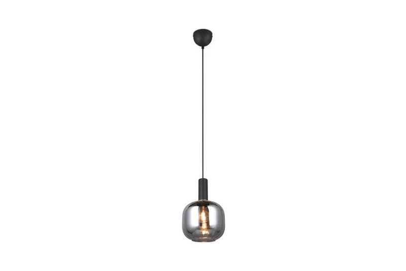 Pendel TRIO Diva 1-del, Mattsvart/kromad - 1-del, Mattsvart/kromad — Trio Lighting