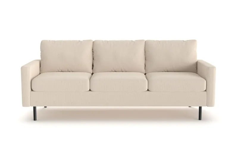 Peppe 3-sits Manchestersoffa - Greige — Scandinavian Choice