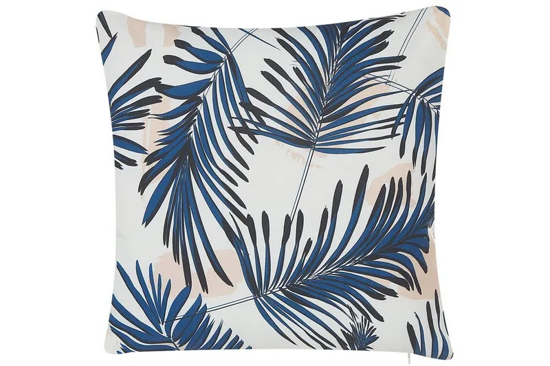 Pinawa Utomhuskudde 45x45 cm - Blå/Vit/Beige — Blå/Vit/Beige