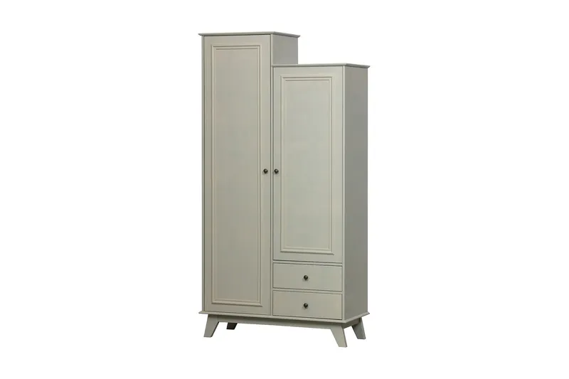 Portsea Förvaringsskåp 98x190 cm - Offwhite — Offwhite
