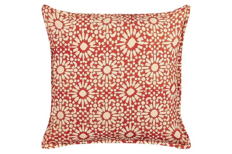 Prydnadskuddar Ceiba Röd/beige - Röd/beige — Röd/beige
