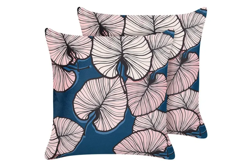 Prydnadskuddar Chrysanthemum set om 2