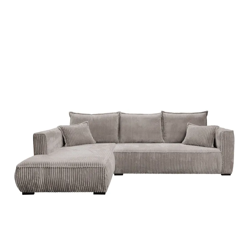 Puente 4-sits Soffa med divan - grå (Art.nr 3433712) — grå