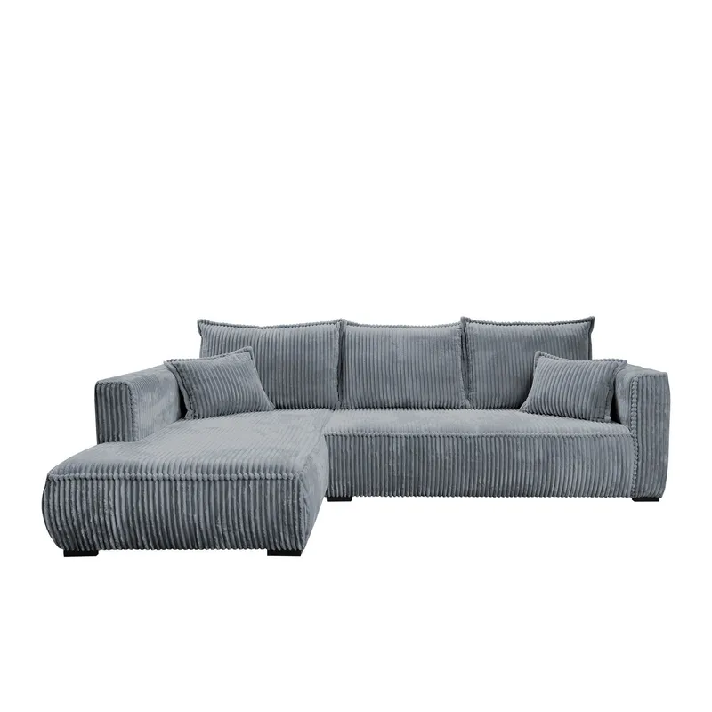 Puente 4-sits Soffa med divan - grå (Art.nr 3433715) — grå
