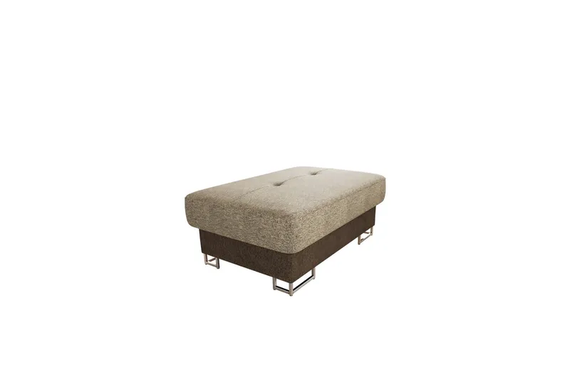 Reginia Fotpall 104 cm - Vit (Art.nr 3069223) — Vit