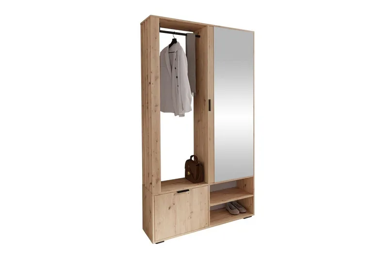 Rosehall Highboard Brown