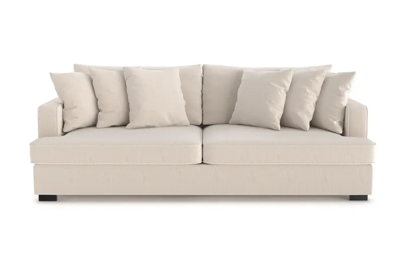 Rossita 4-sits Djup Soffa i Manchester - Beige — Scandinavian Choice