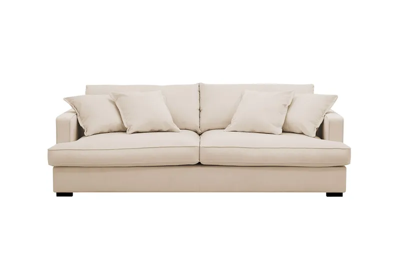 Rossita Lyx 2,5-sits Extra djup Soffa i Manchester - Beige — Scandinavian Choice