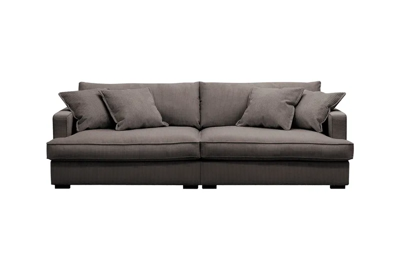 Rossita Lyx 3-sits Extra djup Soffa i Manchester - Brun — Scandinavian Choice