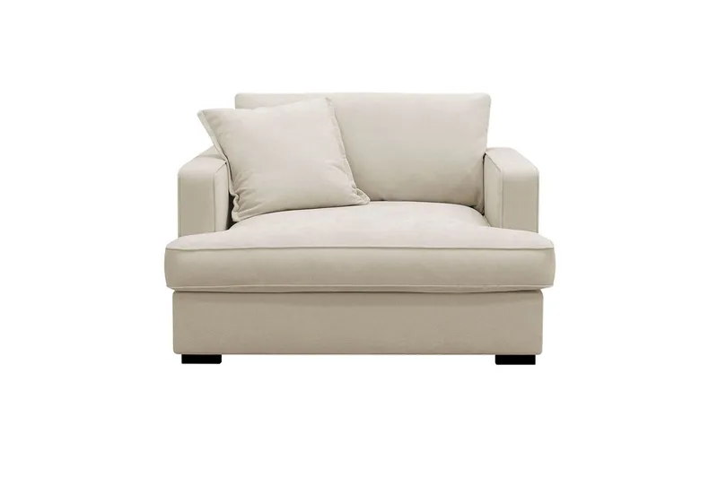 Rossita lyx Extra djup Fåtölj - Beige Tyg (Art.nr 3114639) — Scandinavian Choice