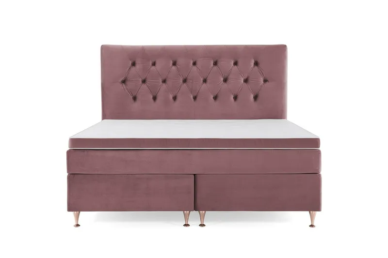 Royal Velvet Kontinentalsäng 160x200 cm - Rosa (Art.nr 243151) — Rosa