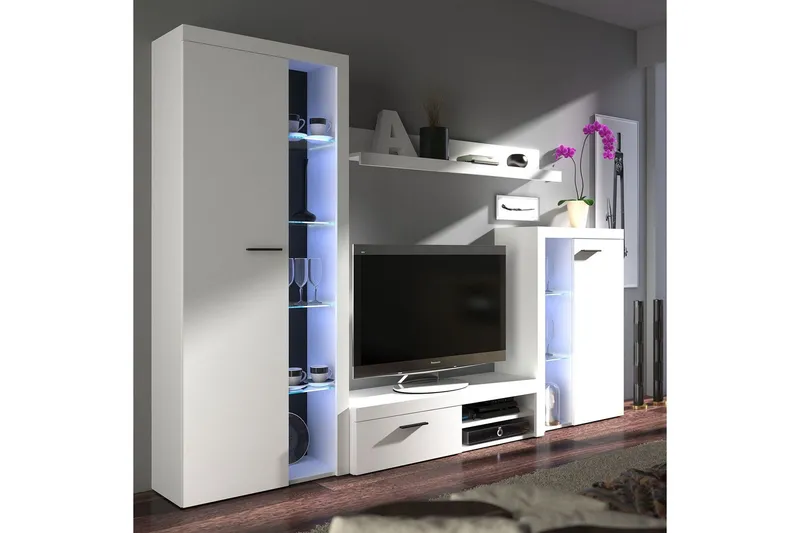 Rumba TV-möbelset - Vit — Concept 55