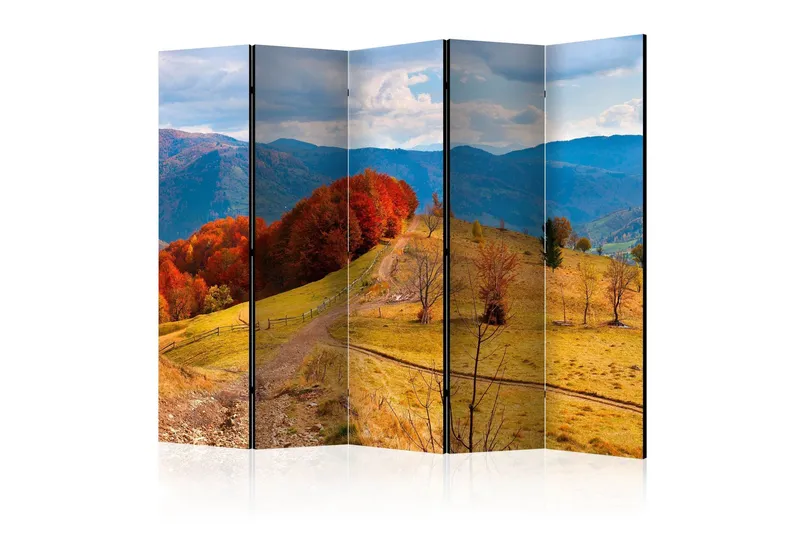 Rumsavdelare - Autumn landscape in the Carpathian 225x172 - Artgeist sp. z o. o. — Artgeist sp. z o. o.