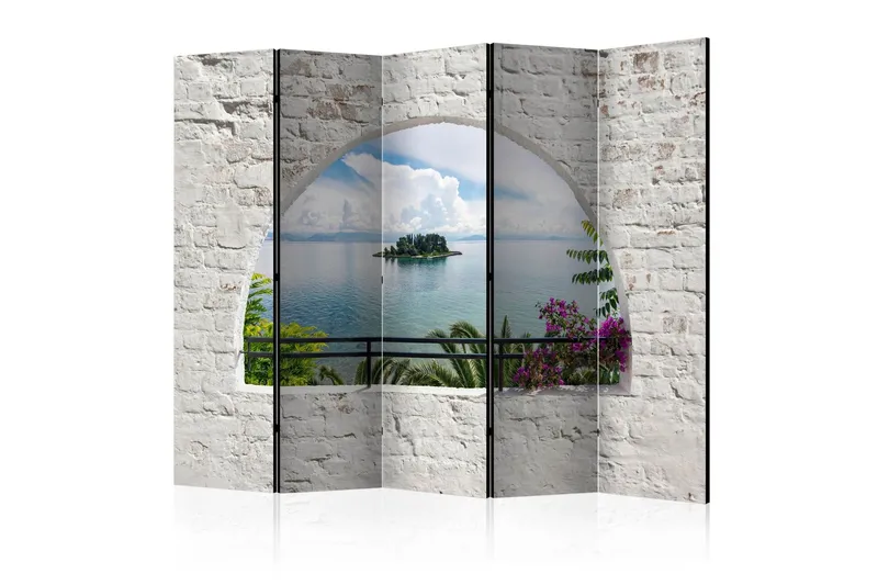 Rumsavdelare - Corfu Island II 225x172 - Artgeist sp. z o. o. — Artgeist sp. z o. o.