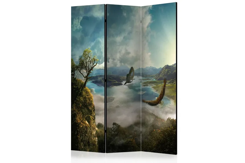 Rumsavdelare Flight over the Lake 135x172 cm - Artgeist sp. z o. o. — Artgeist sp. z o. o.