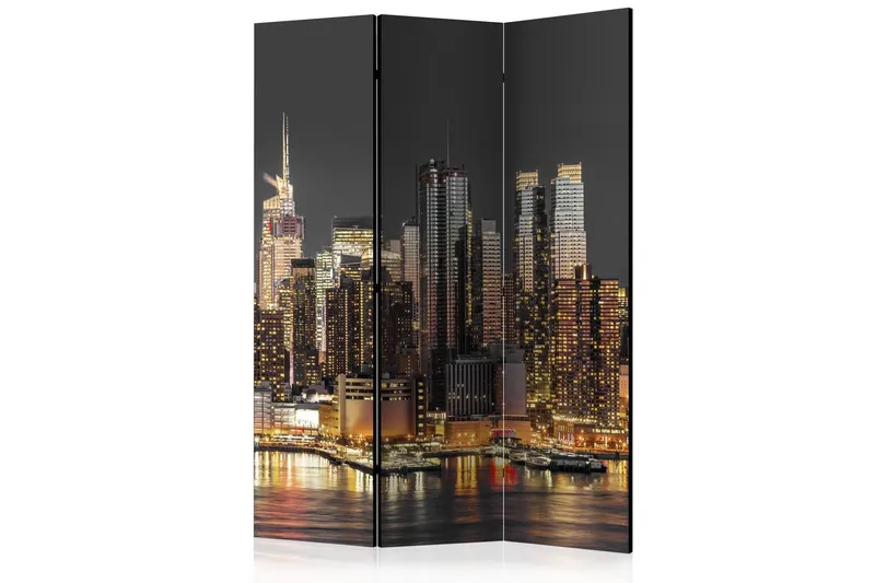 Rumsavdelare New York At Twilight 135x172 - Artgeist sp. z o. o. — Artgeist sp. z o. o.