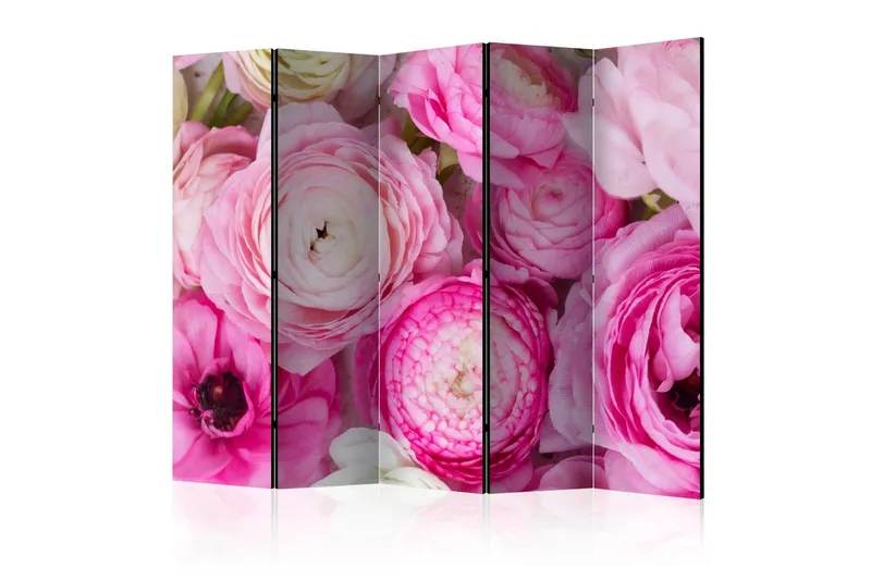 Rumsavdelare Ranunculus Flowers II 225x172 cm - Artgeist sp. z o. o. — Artgeist sp. z o. o.