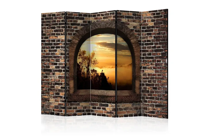 Rumsavdelare - Stony Window: Morning Mist II 225x172 - Artgeist sp. z o. o. — Artgeist sp. z o. o.