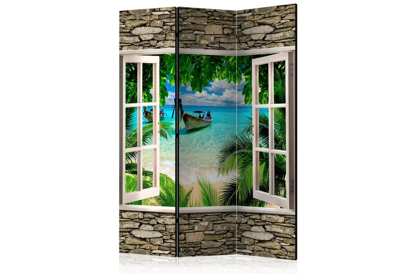 Rumsavdelare Tropical Beach 135x172 - Artgeist sp. z o. o. — Artgeist sp. z o. o.