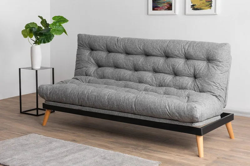 Saki Bäddsoffa - Ljusgrå — Ljusgrå