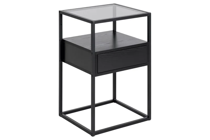 Sakila Sängbord 35 cm - Svart — Svart