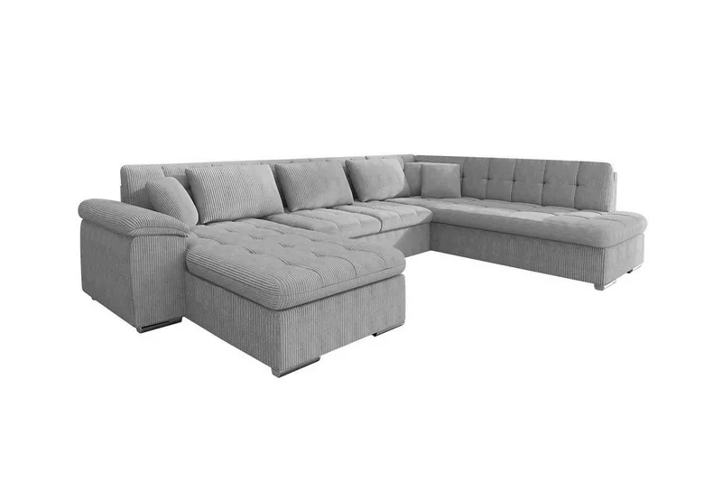 Sakri 5-sits Hörnbäddsoffa Light grey/Dark grey (Art.nr 3023345)