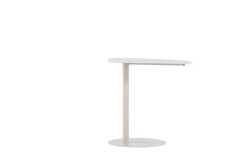 San Jose Sidobord 50x38 cm - Beige — Venture Home